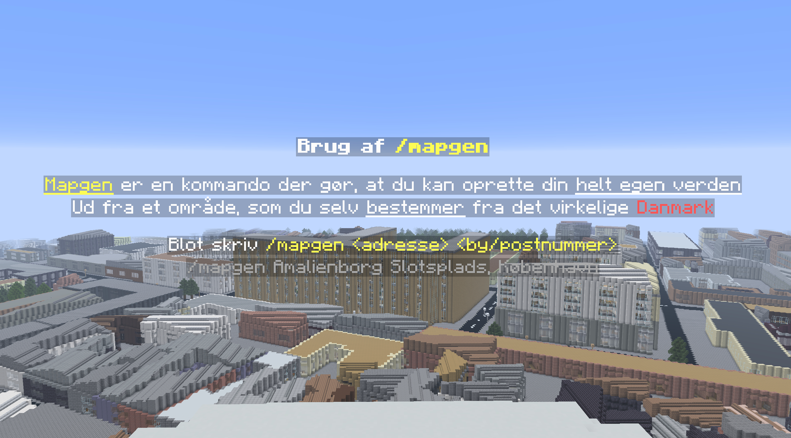 Creative server screenshot